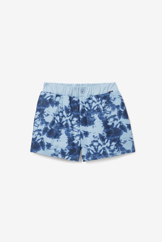 Fila Shorts Womens Blue - Colista - Philippines 9065832-AX